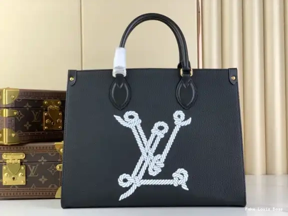 Rep ladies VUITTON ONTHEGO LOUIS MM-35*27*14cm 0629
